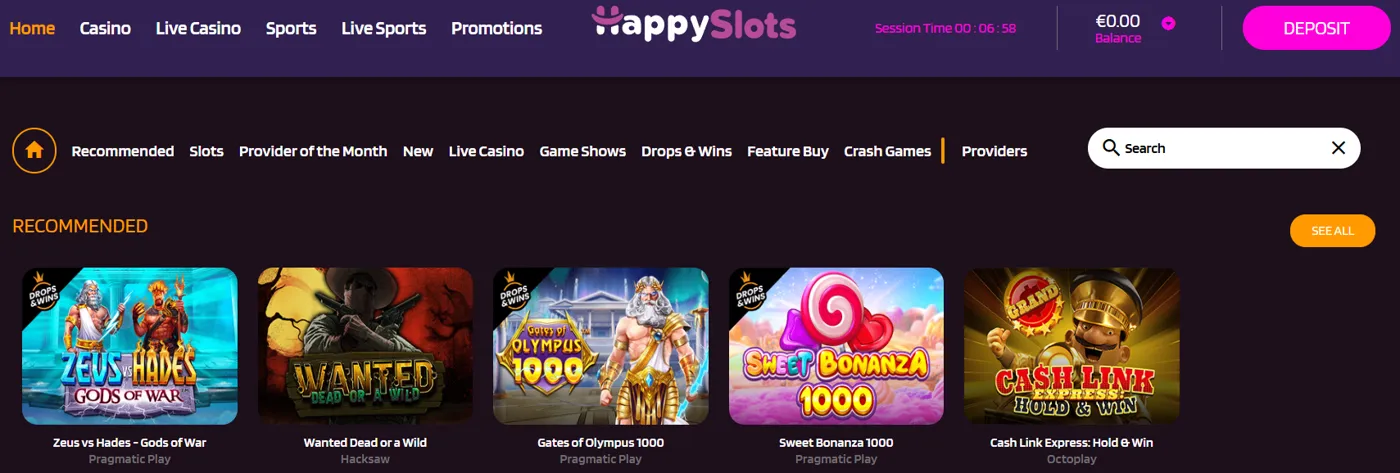 HappySlots Casino